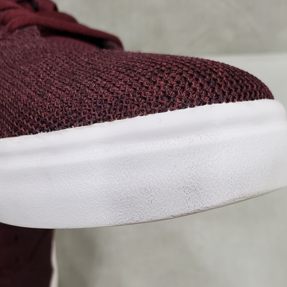 Nike SB Check sneakers women's size 9 burgundy knit fabric SolarSoft insole - Picture 15 of 15